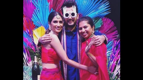 Nithiin And Shalini's Mehendi Ceremony: Pawan Kalyan, Trivikram Srinivas Grace The Event!