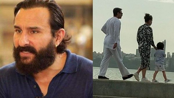 Saif Ali Khan Reacts To Getting Trolled For Strolling At Marine Drive With Taimur Without Masks