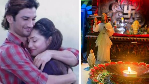 Ankita Lokhande Lights A Candle In Memory Of Sushant Singh Rajput As Fans Trend #Candle4SSR