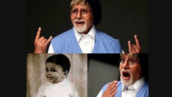 Amitabh Bachchan Shares A Throwback Photo As A Baby; Netizens Call Him 'Original Swagger'