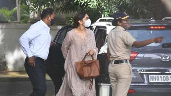 Deepika Padukone Arrives At NCB Office For Questioning