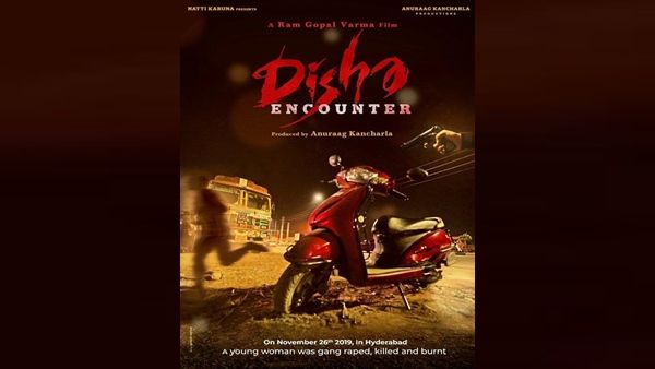 RGV Releases First Look Poster Of His Next Film Disha Encounter Based On Hyderabad Gang Rape Case