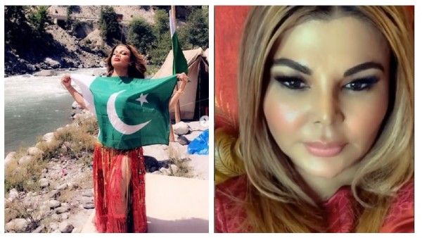 Rakhi Sawant's Old Pic Hugging Pakistani Flag Goes Viral; Netizens Slam Saying 'This Is Her Reality'