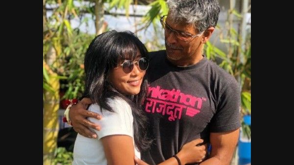 Milind Soman's Wife Ankita Konwar Hits Back At Haters For Trolling Her Hubby For His Grey T-Shirt