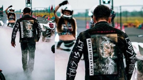 PHOTO: Salman Khan Resumes Shooting For Radhe, Shares On Location Still From The Film!