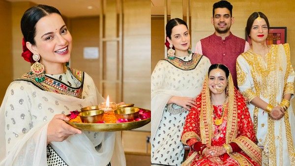 Diwali 2020: Kangana Ranaut Welcomes Devi In Form Of Her 'Bhabhi'; Extends Wishes To Fans