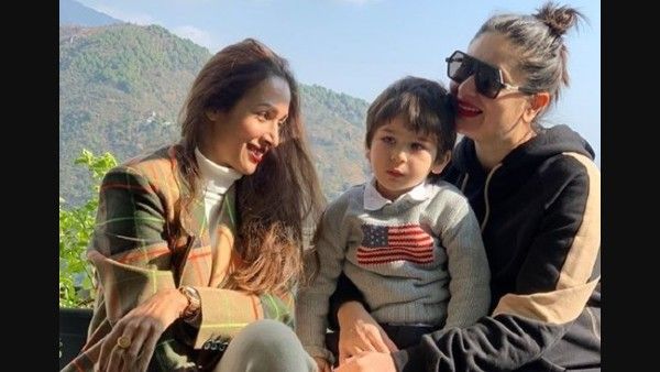 Malaika Arora Chills With BFF Kareena Kapoor And Taimur In Dharamshala; Calls It 'Mountain Bliss'