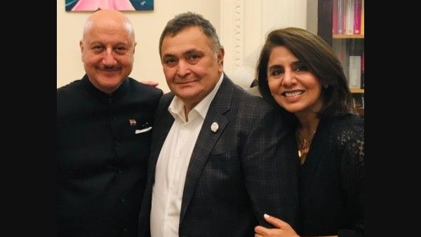Anupam Kher Lauds Neetu Kapoor For Returning To Work; 'You Have Made Rishi The Happiest Person'