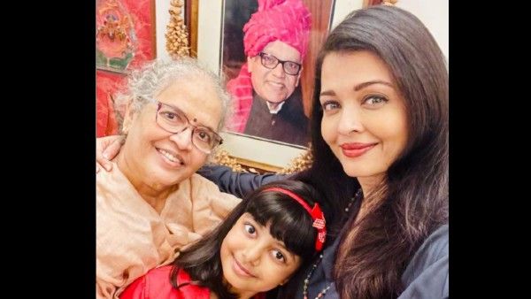 Aishwarya Rai Bachchan Shares Cute Picture With Aaradhya And Mom Vrinda On Her Parents' Anniversary