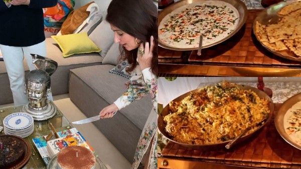 Twinkle Khanna Celebrates Her Birthday With Yummy Cakes And A Lavish Indian Spread; See Pictures