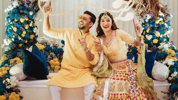 Gauahar Khan-Zaid Darbar Begin Their Pre-Wedding Festivities, The Duo Twin In Yellow At Their Chiksa Ceremony