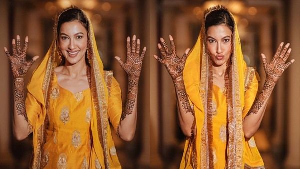 Gauahar Khan & Zaid Darbar’s Wedding: Bride-To-Be Shares Her Beautiful Mehendi Pictures