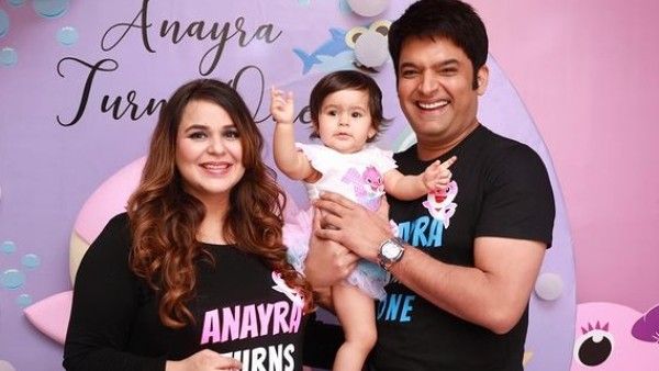 Kapil Sharma & Ginni's Little Munchkin Turns One; Comedian Shares Adorable Pics From Anayra's Birthday Party