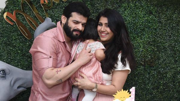 Karan Patel And Ankita Bhargava Celebrate Daughter Mehr's First Birthday, Share Pics From Celebration!