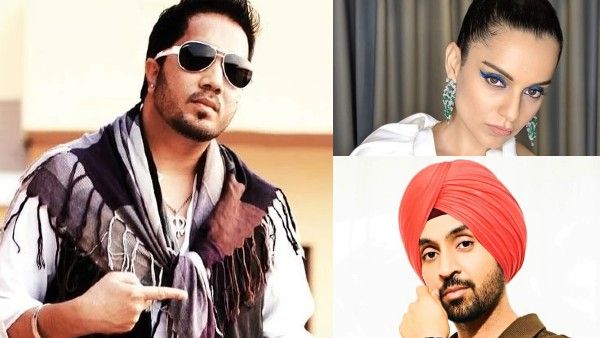 Kangana Ranaut-Diljit Dosanjh's Twitter Spat: Mika Singh Supports Punjabi Star; Tells Actress 'Shame On You'