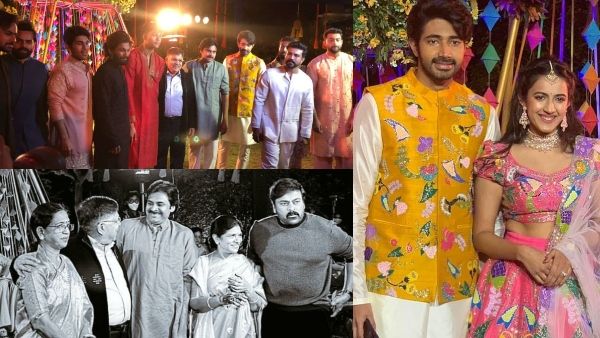 Niharika Konidela-Chaitanya Jonnalagadda's Mehendi: The Mega Family Comes Together For The Special Night!