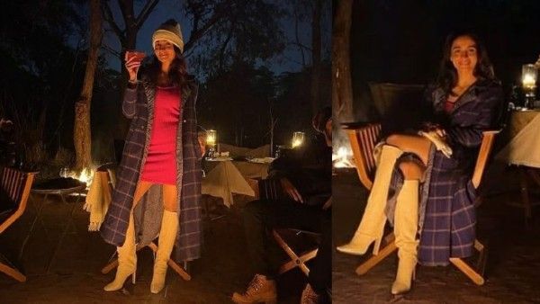 Alia Bhatt And Ranbir Kapoor Enjoy A Bonfire Dinner In Ranthambore; See Their Vacation Pictures