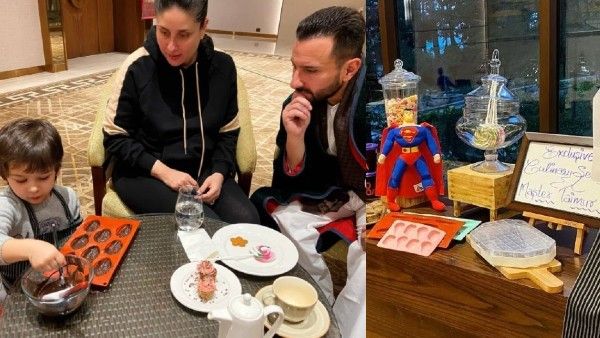 Taimur Ali Khan Enjoys A Culinary Session With Parents Saif And Kareena In Dharamshala; Don't Miss Their Cute Pictures!