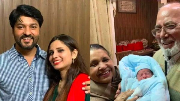 Diya Aur Baati Hum Fame Anas Rashid Blessed With A Baby Boy, Actor Shares First Pictures Of The Little One