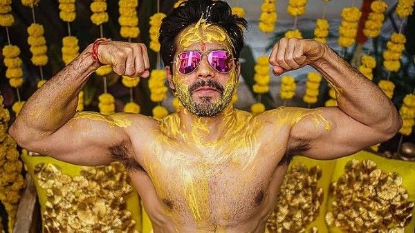 Varun Dhawan's Haldi Ceremony Pictures Have 'Groom Swag' Written All Over It