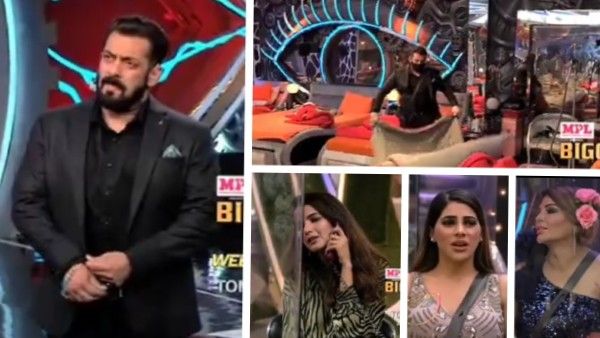 BB 14: Salman Khan Enters House To Clean Rakhi's Bed As Nikki Refuses To Do So; Actor Slams Rubina & Arshi!