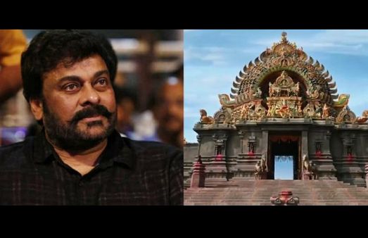 Chiranjeevi Shares Video Of Acharya’s Massive Temple Town Set; Netizens Say ‘Wow’