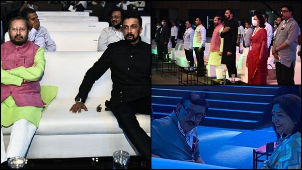 51st IFFI: Kichcha Sudeep, Priyadarshan Attend Opening Ceremony In Goa; See Pictures