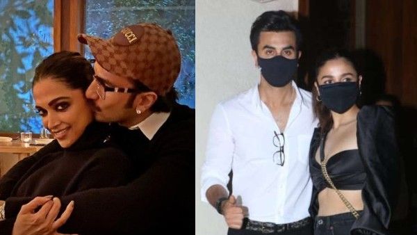 Deepika Padukone's Birthday Bash: Ranveer Shares A Cute Moment With 'Biwi No 1'; Ranbir-Alia Pose For Paps