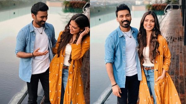 Dhanush And Malavika Mohanan Wrap Up The First Schedule Of D43! [PICS]