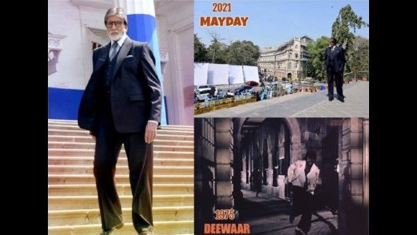 Amitabh Bachchan Gets Nostalgic As He Revisits Deewar Location To Shoot Ajay Devgn's Mayday