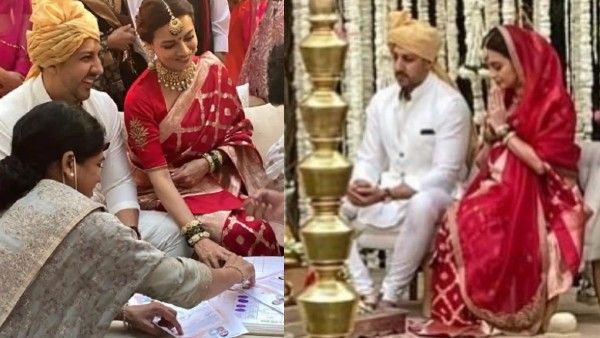 Dia Mirza-Vaibhav Rekhi's Wedding: These Inside Pictures Will Make You Go All Hearts