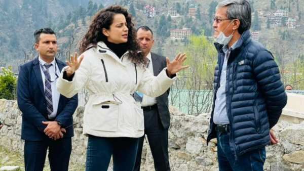 Kangana Ranaut Shares Site Pics Of Upcoming Cafe & Restaurant In Manali