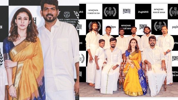 Nayanthara And Vignesh Shivan Attend Koozhangal Premiere At IFFR 2021