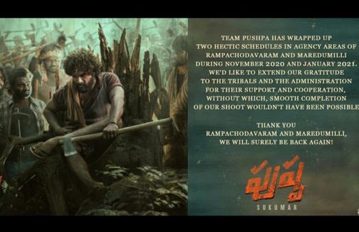 Pushpa Shoot Update: Makers Of Allu Arjun Starrer Announce Wrap Up Of Two Hectic Schedules