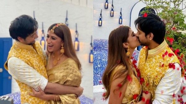 Newlyweds Priyaank Sharma And Shaza Morani Share A Passionate Lip-Lock In New Pictures