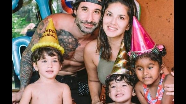 Sunny Leone's Twin Sons Asher & Noah Turn Three; Actress Shares Cute Moments From Their Birthday Bash