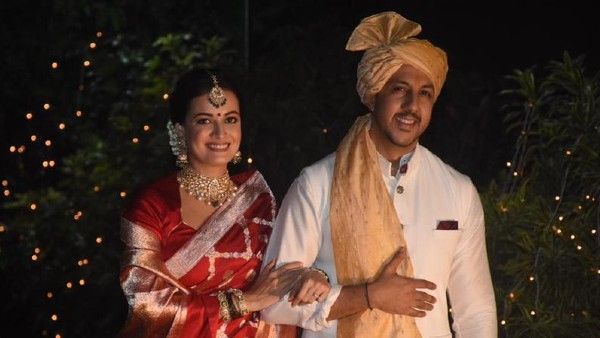 Dia Mirza Ties The Knot With Vaibhav Rekhi In An Intimate Wedding Ceremony, See Pics Of The Newlyweds