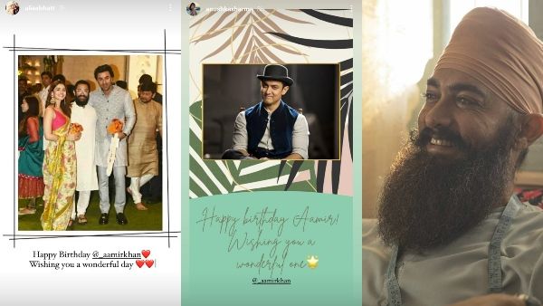 Happy Birthday Aamir Khan: Kareena Kapoor Khan, Alia Bhatt, Anushka Sharma & Others Wish Mr Perfectionist