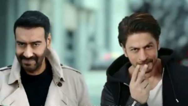 Shah Rukh Khan And Ajay Devgn Collaborate For A TV Commercial, Make Their First Major Appearance Together