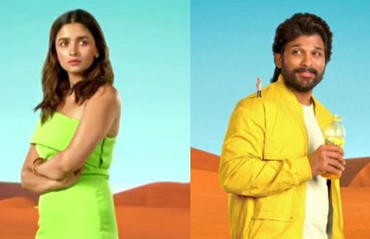 Allu Arjun And Alia Bhatt Come Together For A Commercial, Viral Video Takes The Internet By Storm