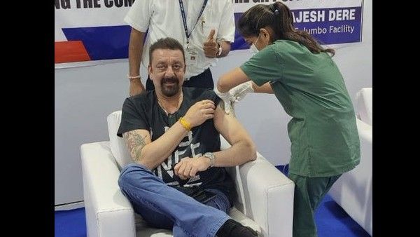 Sanjay Dutt Receives His First Shot Of COVID-19 Vaccine; Shares Picture On Social Media