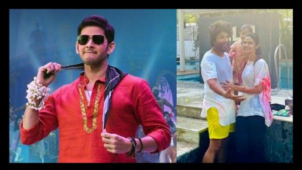 Happy Holi: Mahesh Babu Extends Warm Wishes To Fans; Allu Arjun’s Video Playing Holi With Family Goes Viral