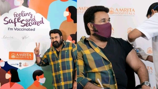 Mohanlal Receives COVID-19 Vaccination; The Pictures Go Viral!