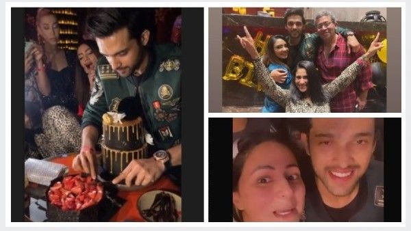 Parth Samthaan Parties With Hina Khan, Rocky, Arjun Bijlani, Pooja Banerjee & Others On His Birthday (PICS)