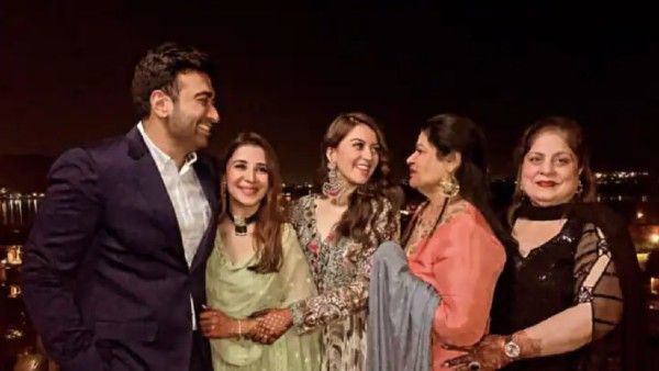Hansika Motwani Shares Photos From Brother Prashant & Mata Ki Chowki Fame Muskaan Nancy's Pre-Wedding Function
