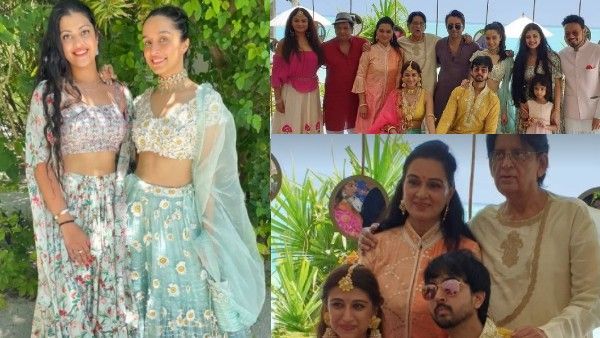 Shraddha Kapoor & Her Rumoured Beau Rohan Shrestha Have A Blast At Her Cousin Priyaank's Wedding In Maldives
