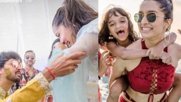 Shraddha Kapoor Gets Emotional At Cousin Priyaank's Haldi Ceremony; Also See Pics From Beach Party