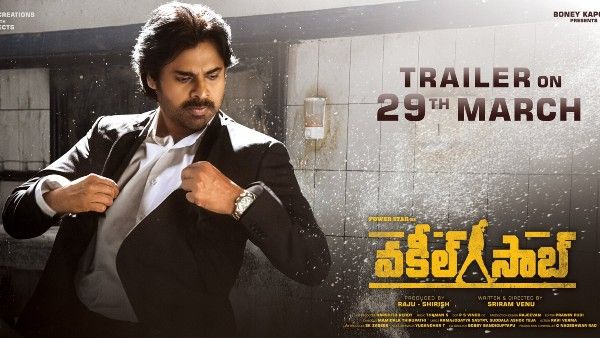 Vakeel Saab Trailer: Massive Update Of Pawan Kalyan Starrer To Be Out On March 29