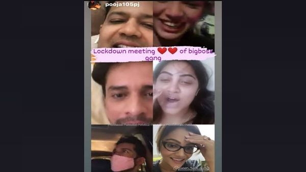 BB 14: Rubina Dilaik, Abhinav Shukla, Rahul Mahajan, Arshi Khan & Others Have Lockdown Meeting On Video Call