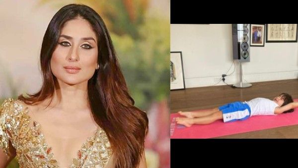 Kareena Kapoor Khan Shares Photo Of Taimur Doing 'Lockdown Yoga'; Her Hilarious Caption Is Relatable!